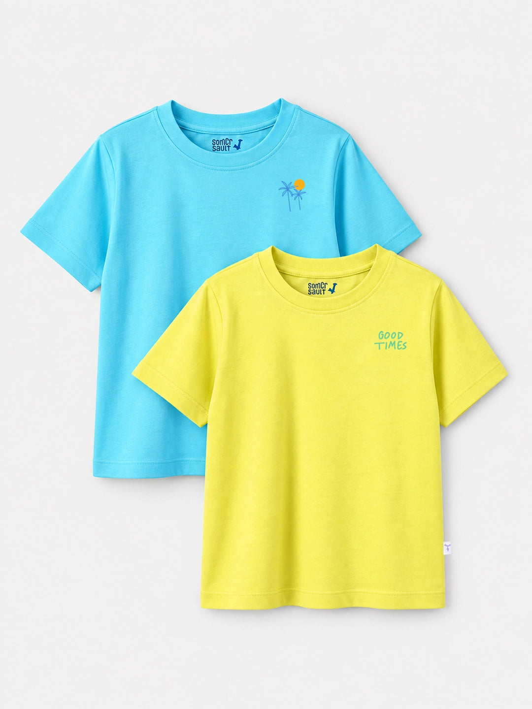 Pack of 2 Half Sleeves Boy's T-Shirts