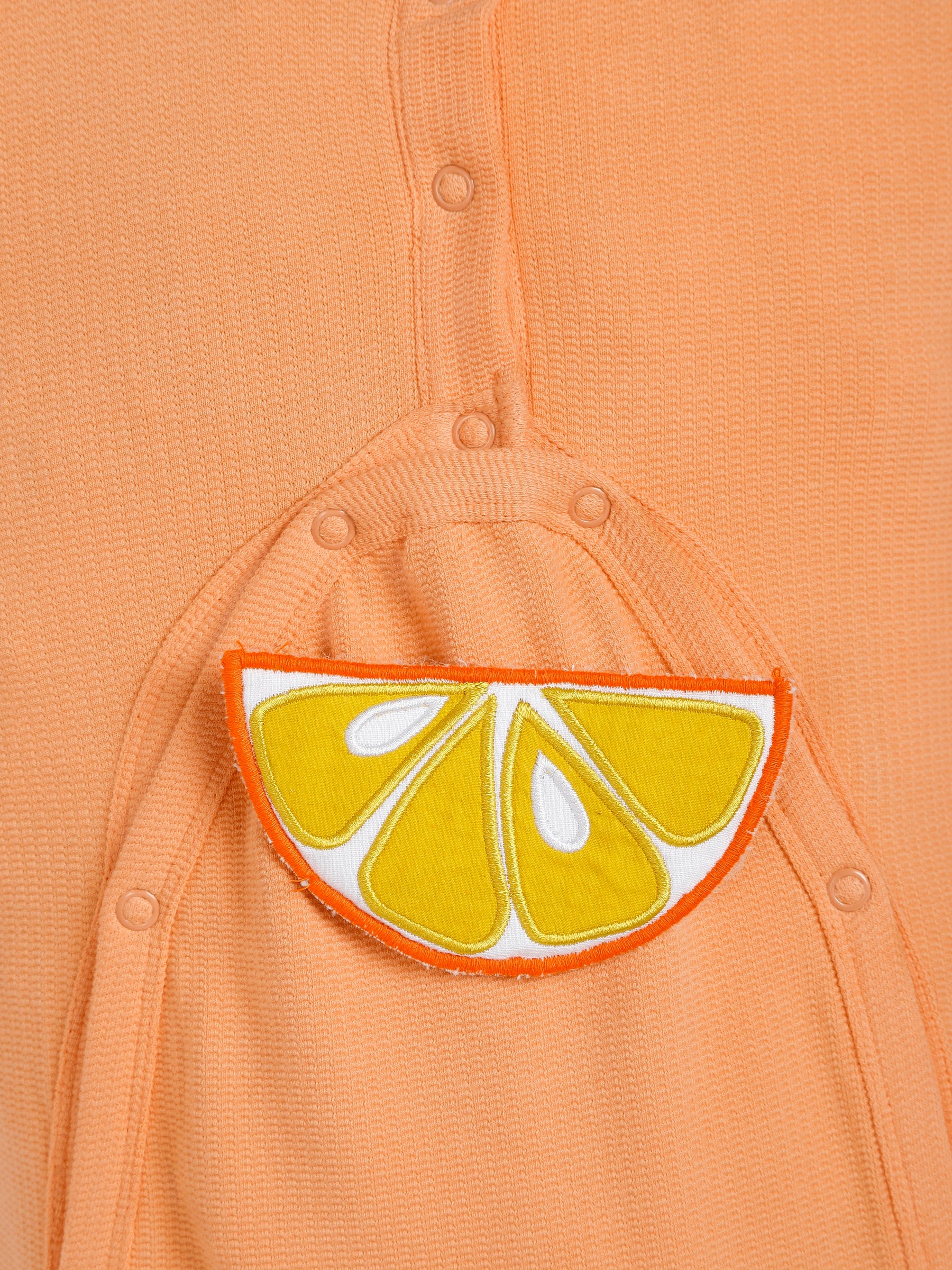 Zesty Orange Sleepsuit