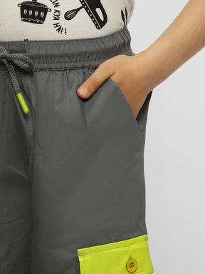 Grey Cotton Joggers