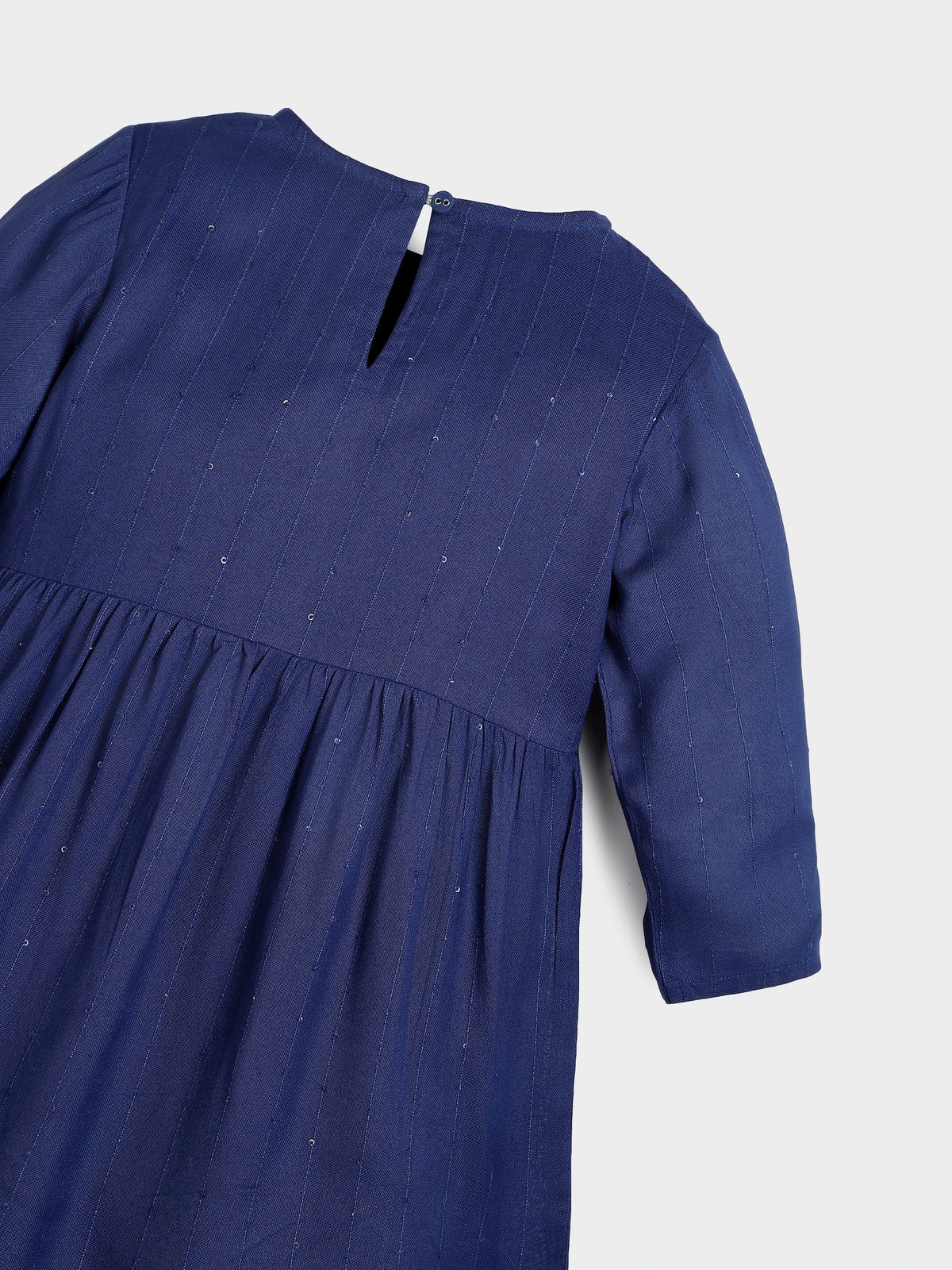 Blue Sequin Sharara Set