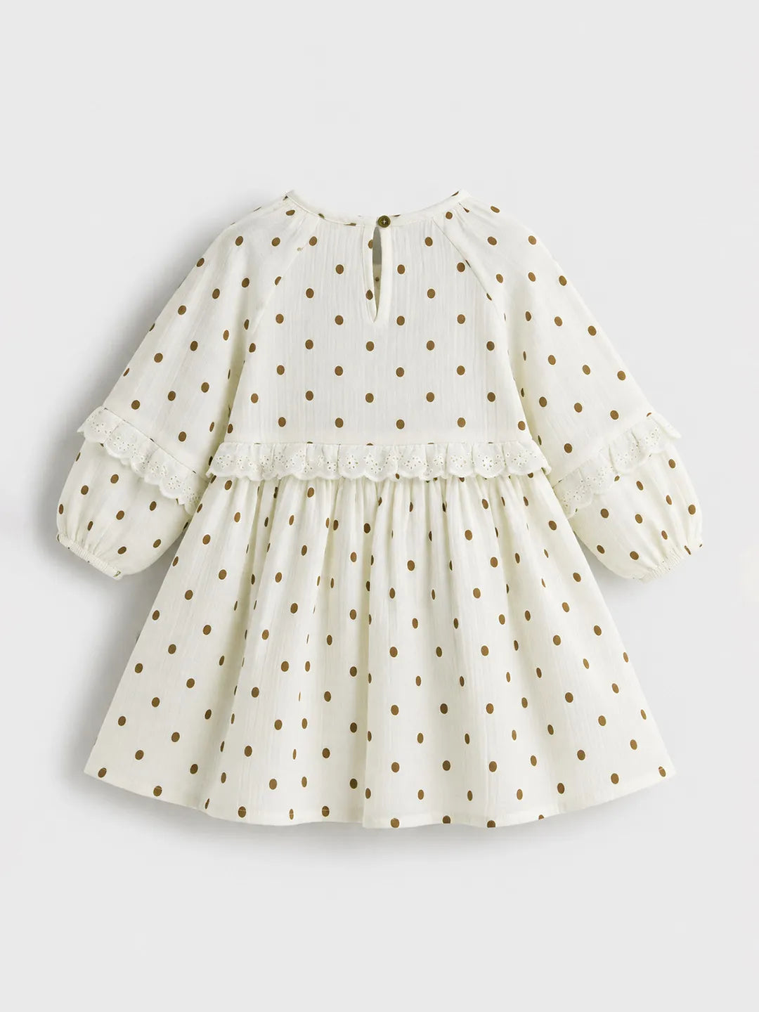 Polka Dot Double Cloth Dress
