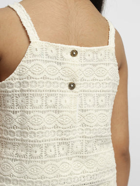Cloudy Lace Cotton Top