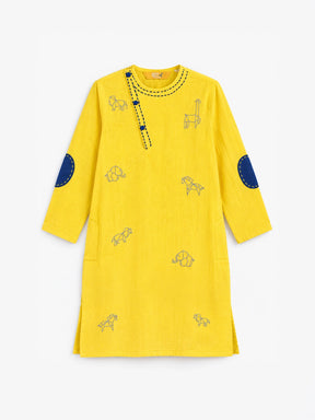 Elbow Patch Kurta
