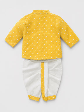 Kurta Dhoti with attached Jacket