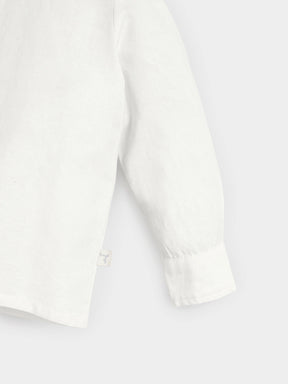 Classic White Embroidered Shirt