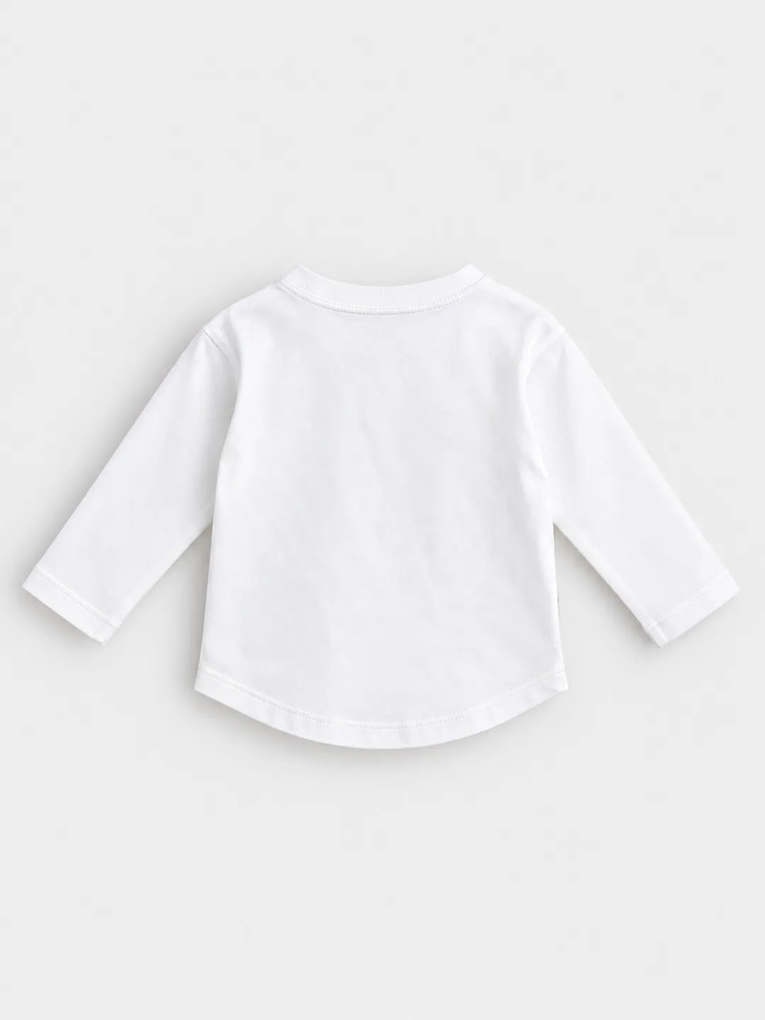 Full Sleeves White T-Shirt