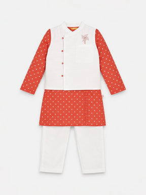 Kurta Pajama Jacket Set