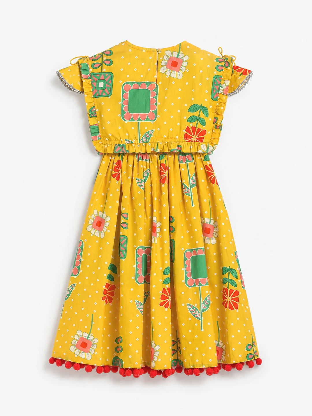 Printed Top Skirt Set