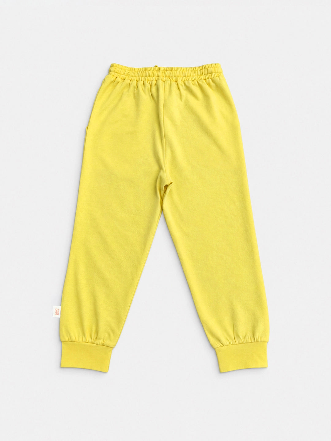 Playful Yellow Girl's Joggers