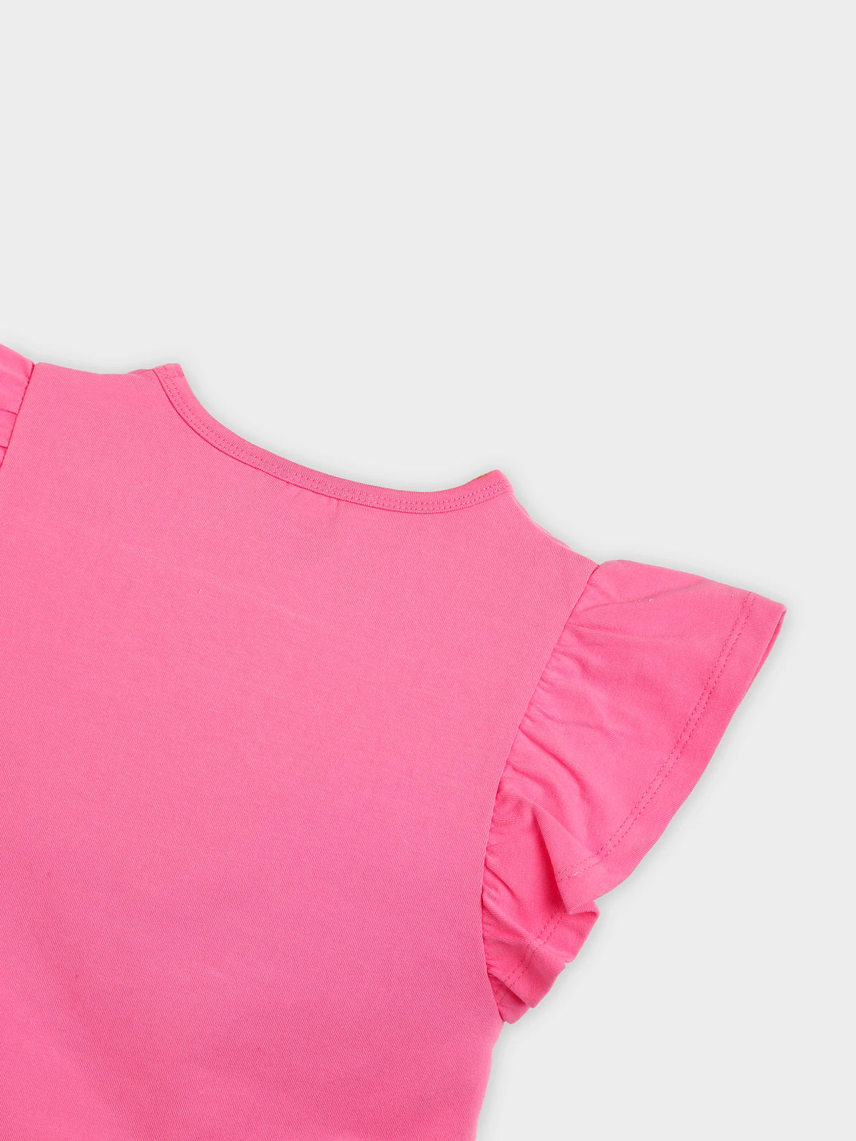 Snooze Pink Tee & Gingham Shorts Set