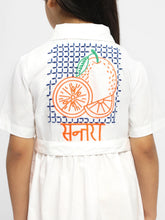 Santra Collared Cotton Shirt Dress