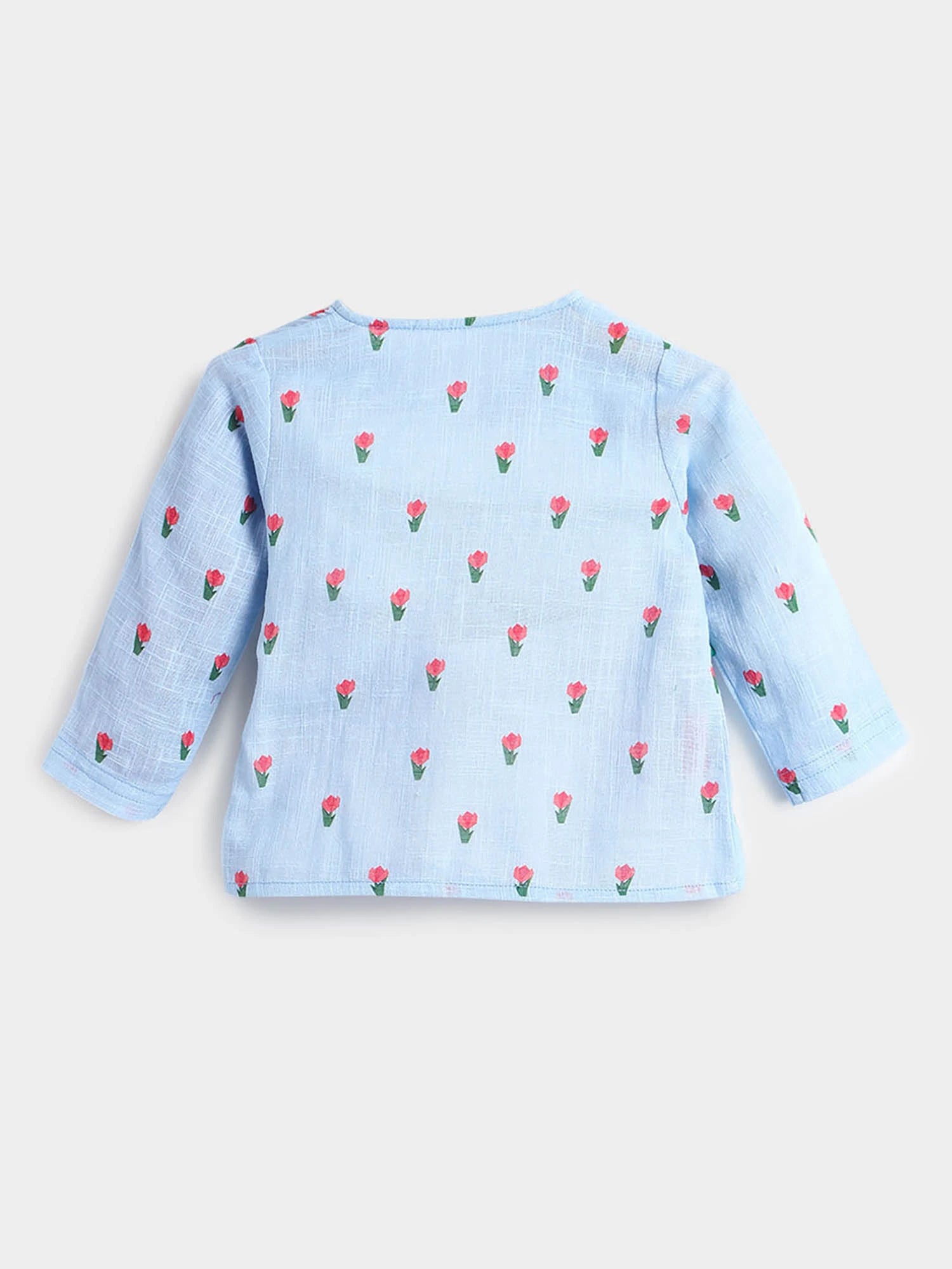 Blue Tulip Dhoti Kurta Set- Newborn