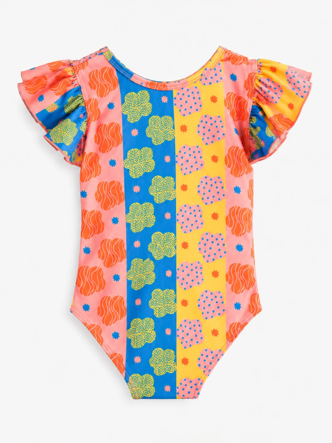 Abstract Daisy Swimsuit