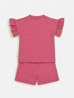 Flutter Sleeves & Shorts Set