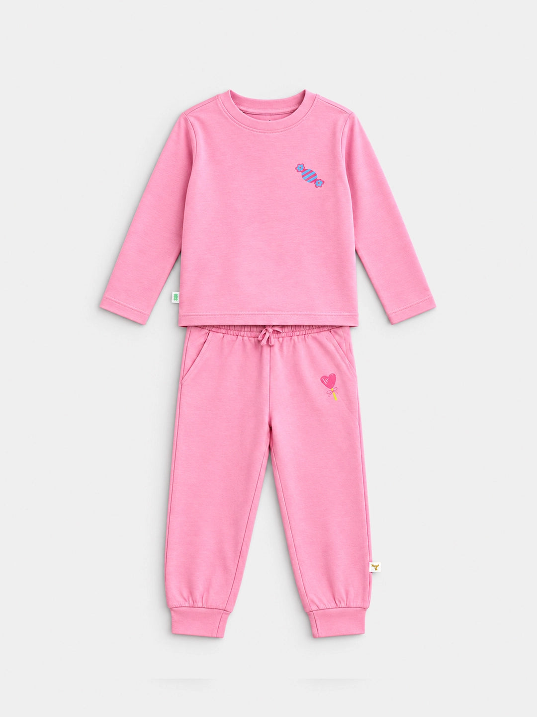 Candy Pink T-Shirt & Jogger Set
