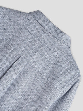 Boys Textured Shirt & Cargo Pants Co-Ord Set