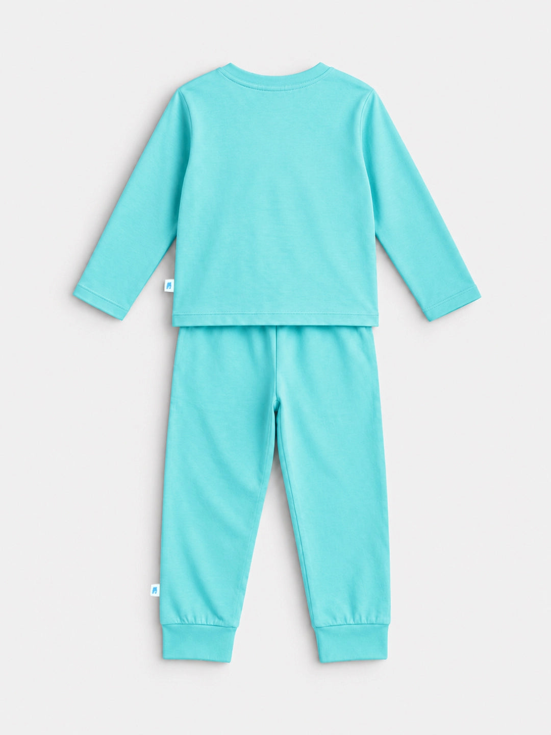 Aqua Blue T-Shirt & Jogger Set