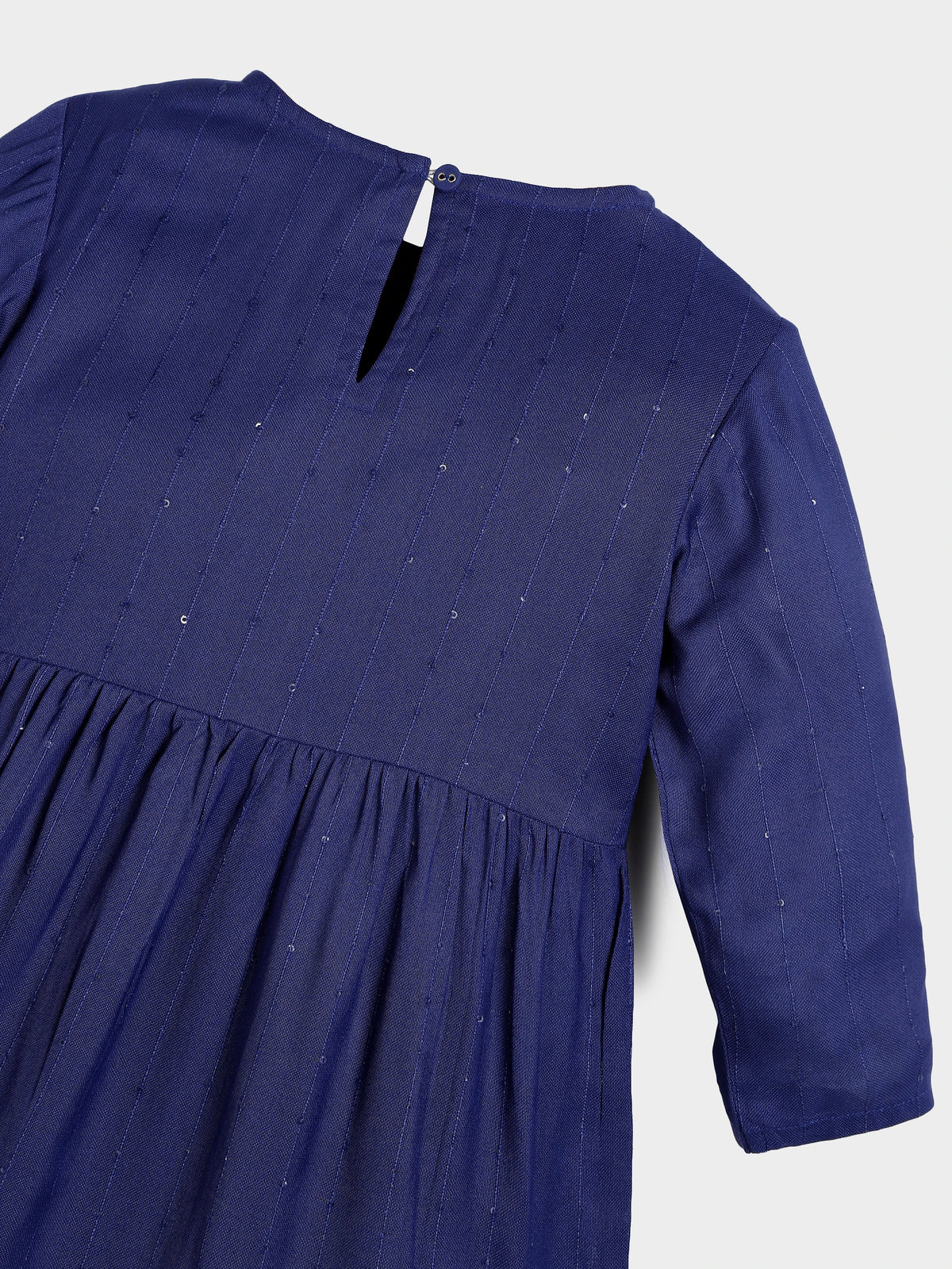 Blue Sequin Sharara Set