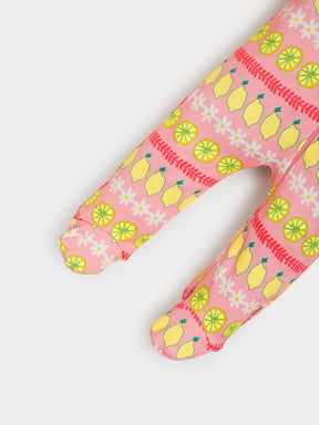 Printed Zip Sleepsuit