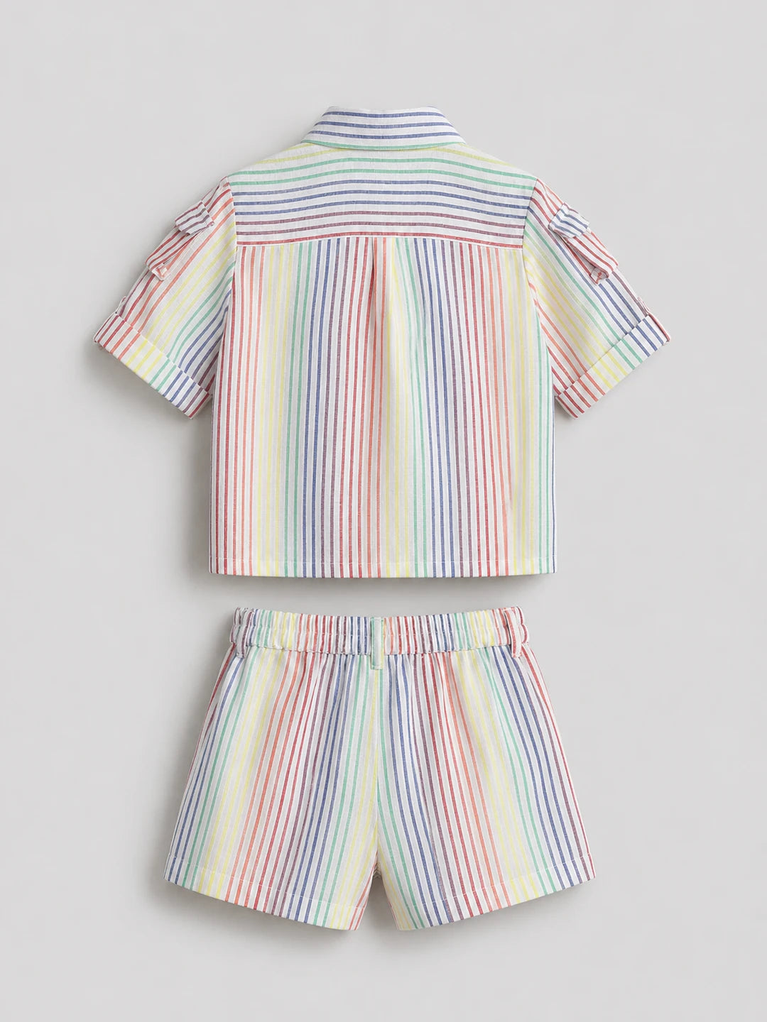Fruity Stripe Shirt & Short Set