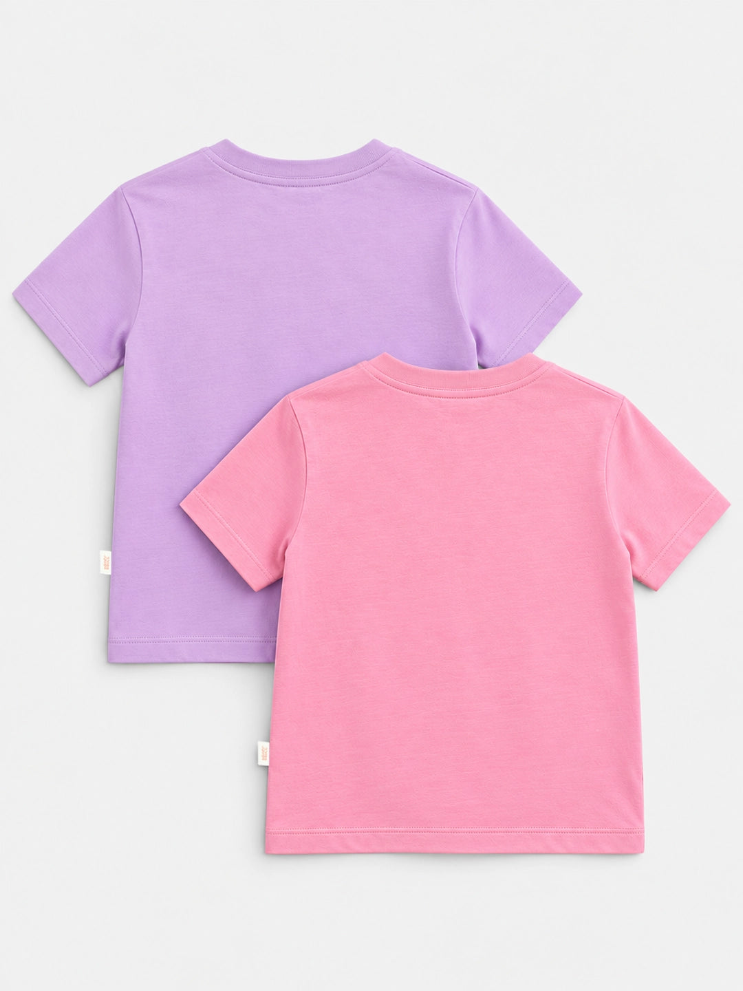 Pack of 2 Half Sleeves Girl's T-Shirts