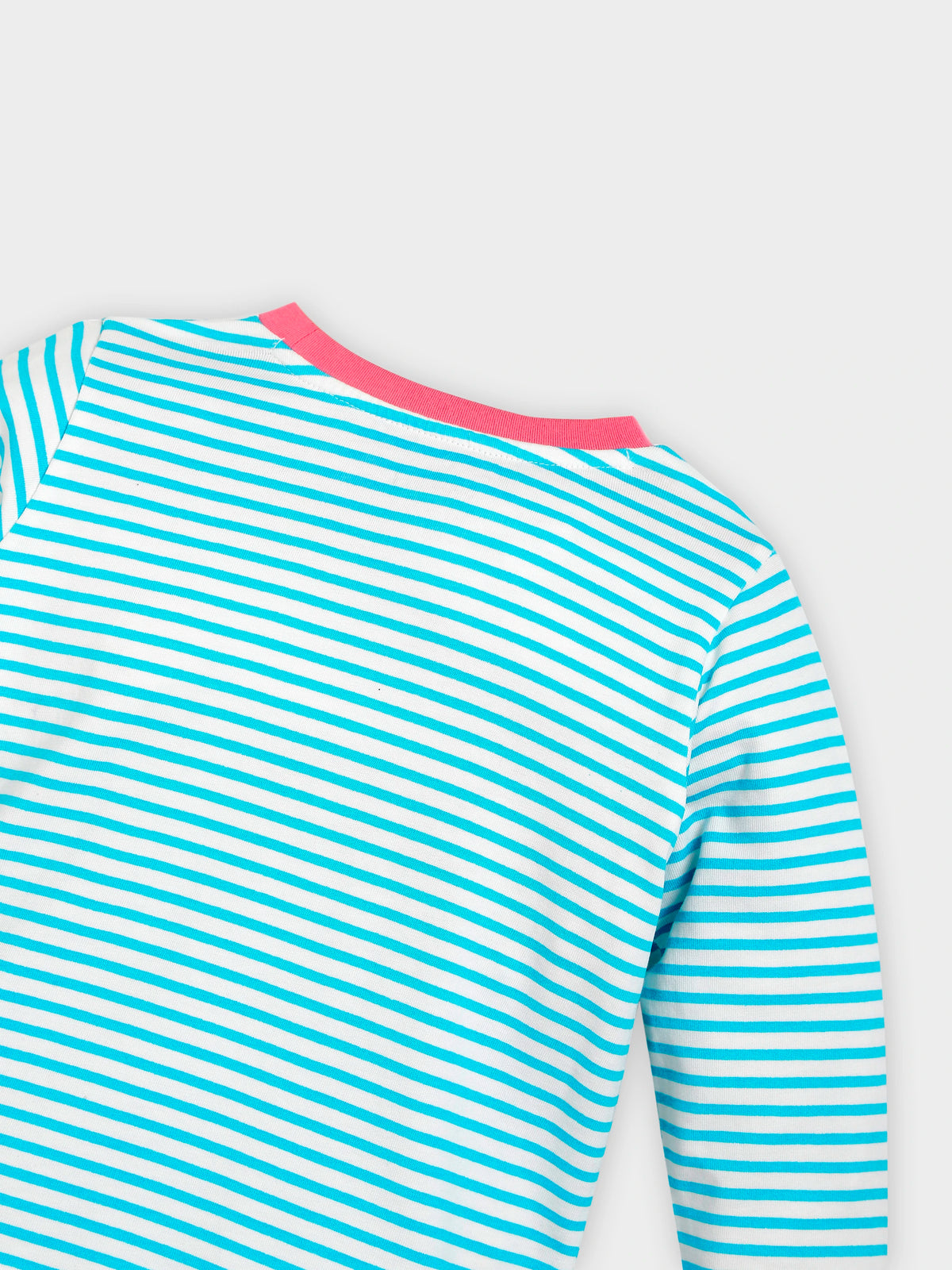 Striped Printed Night Suit Set