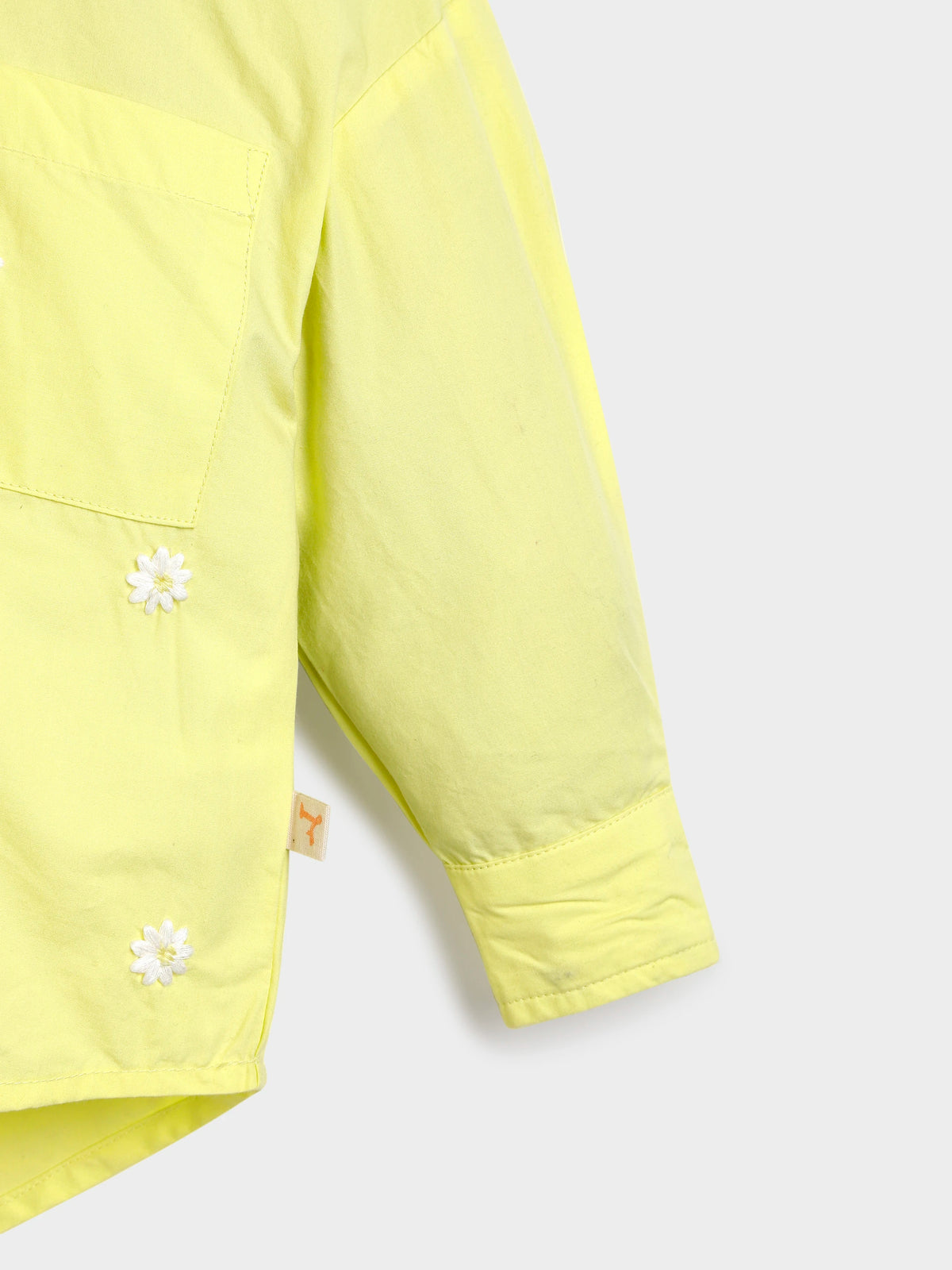 Yellow Daisy Shirt and Denim Set