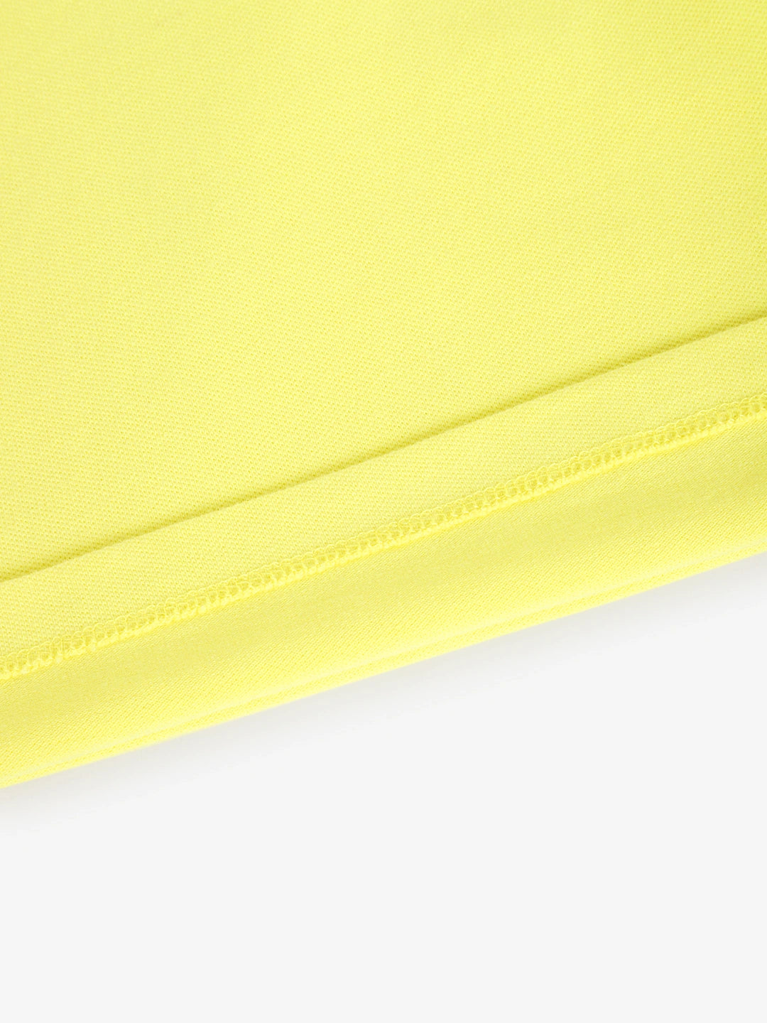 Solid Yellow Full Sleeves Polo T-shirt