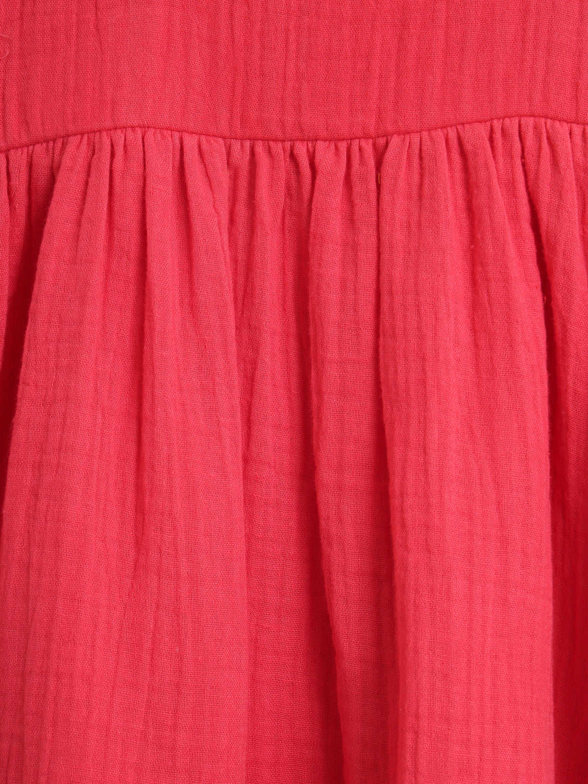 Quilted Overlay Strap Dress