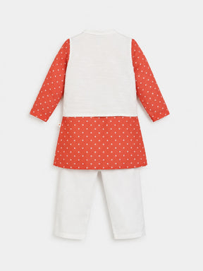 Kurta Pajama Jacket Set