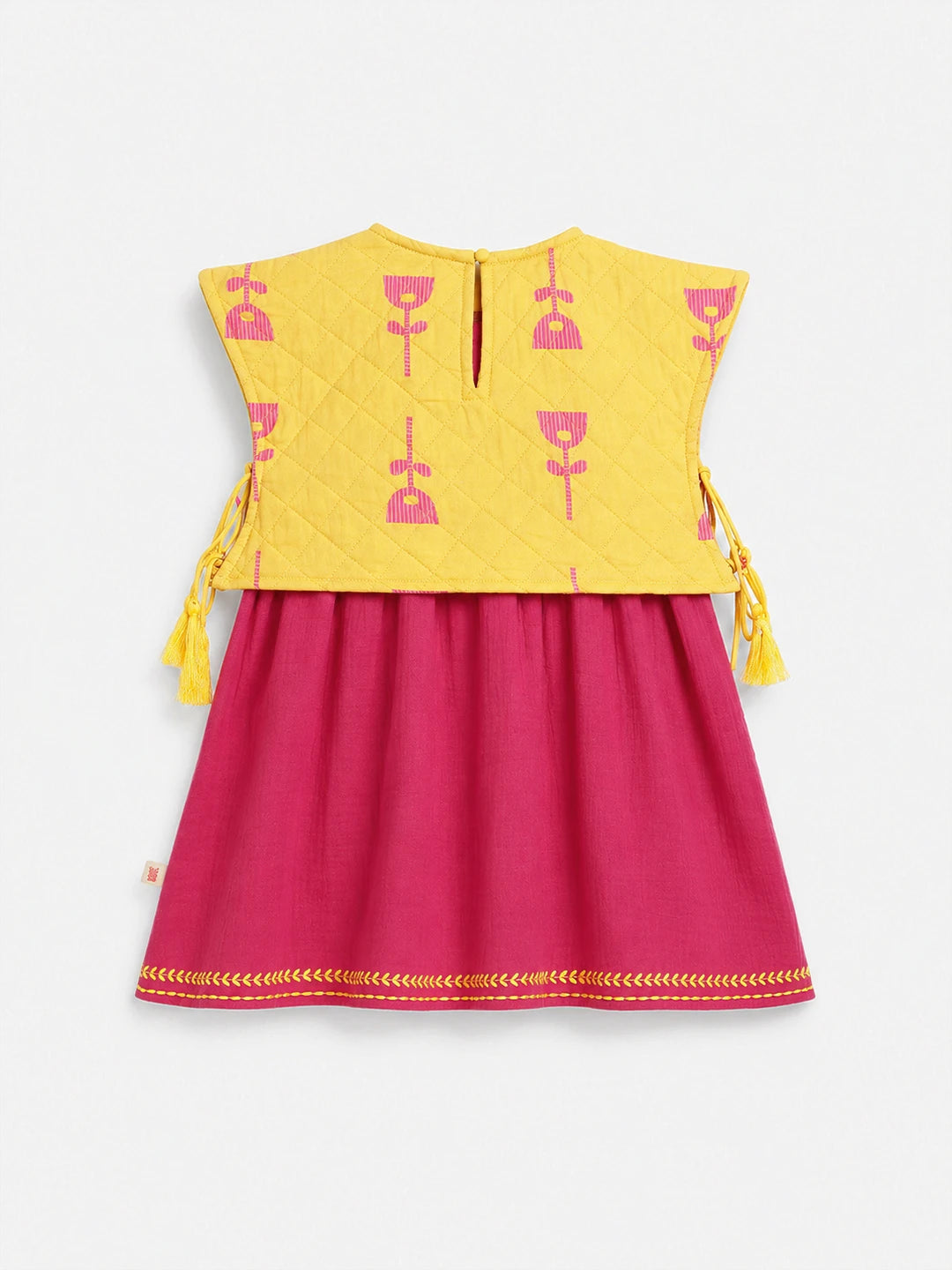 Dress With Quilted Jacket