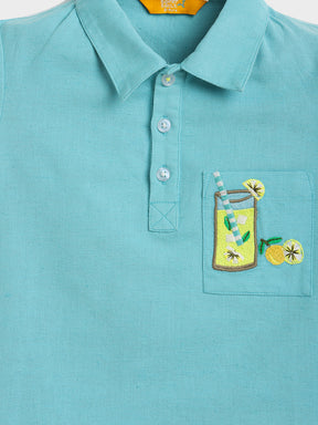 Cool Juice Polo Co-ord Set