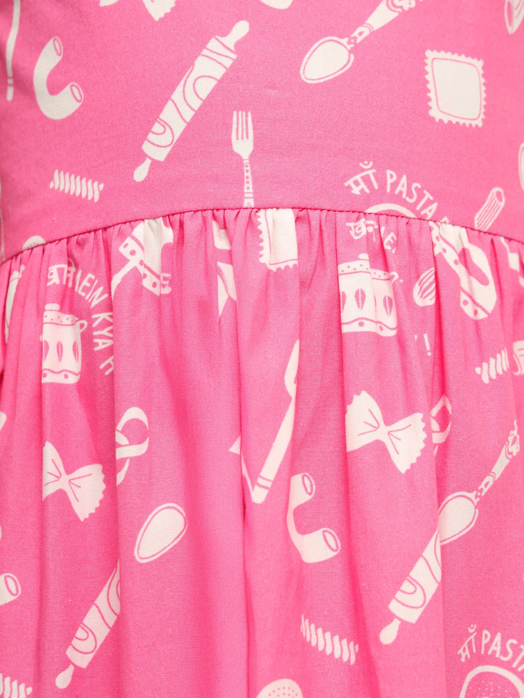 Baking Tool Cotton A-Line Dress