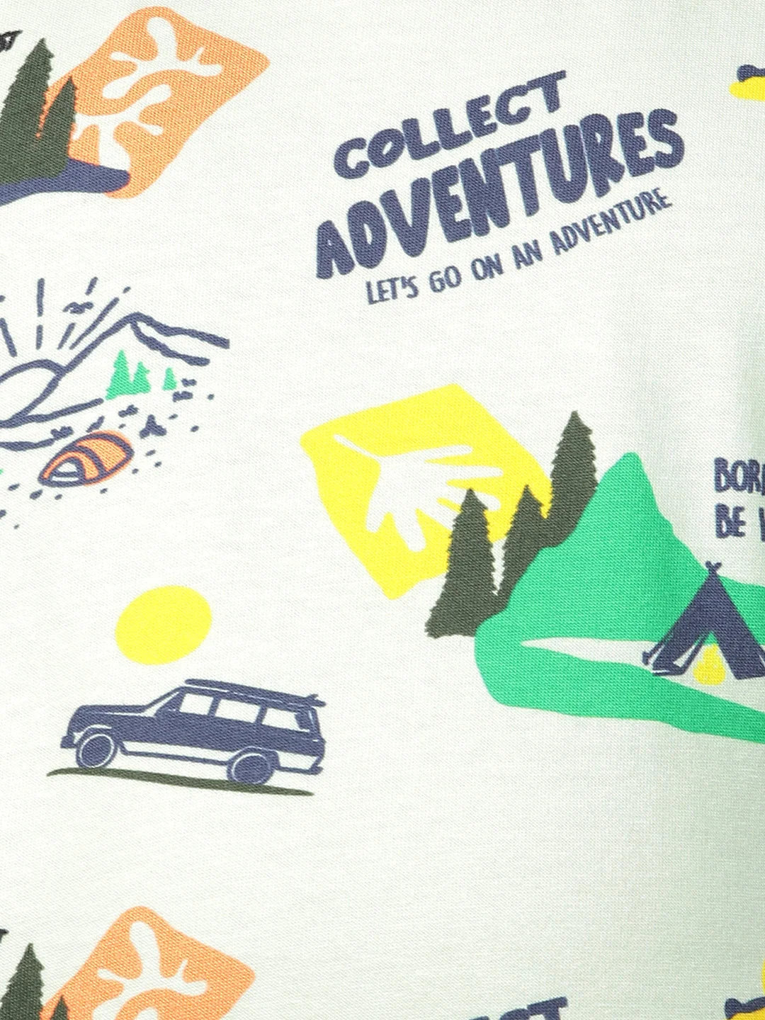 Boys Adventure Print T-Shirt & Joggers Set