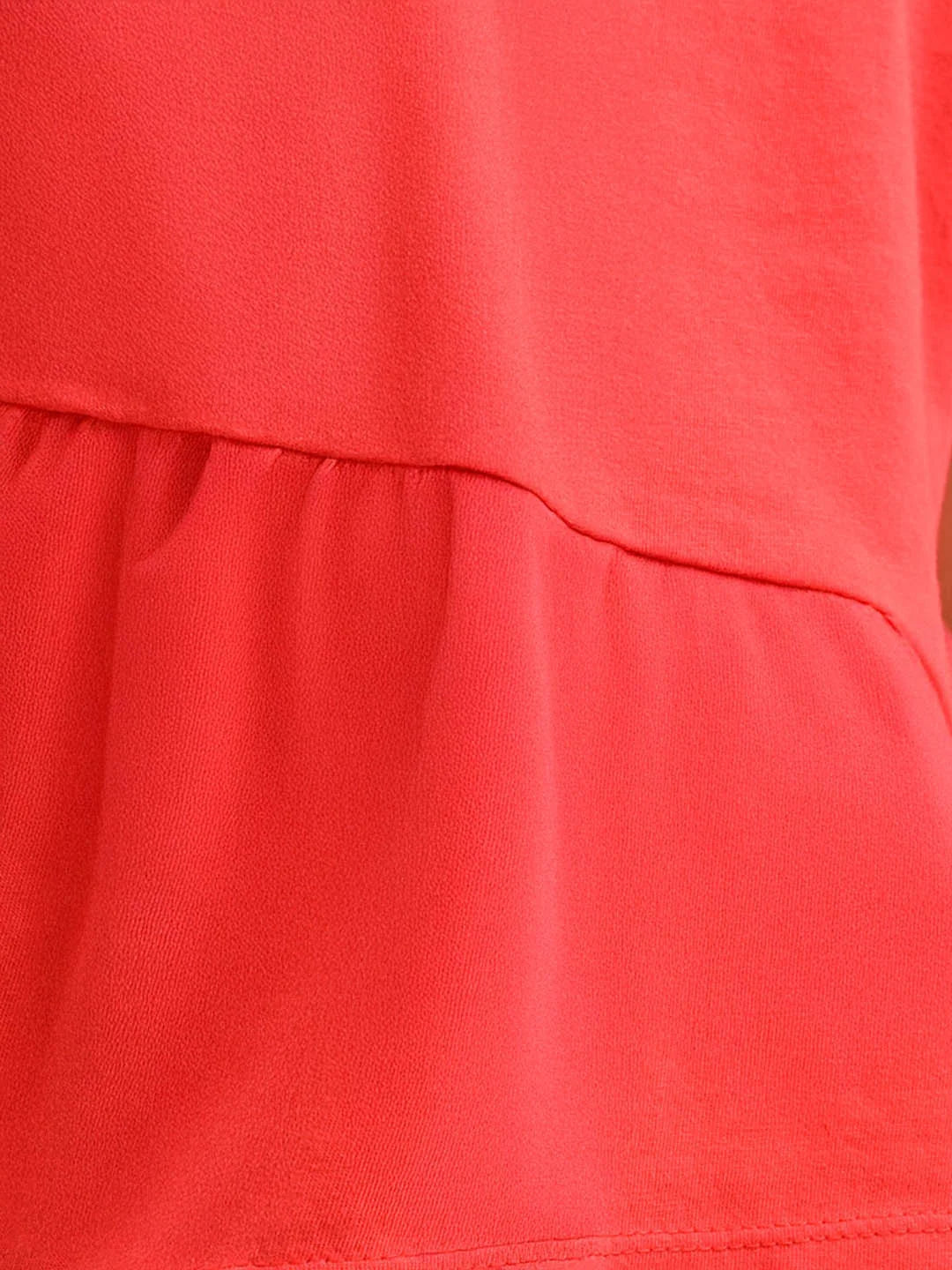 Girls Frill Detail Top & Denim Set