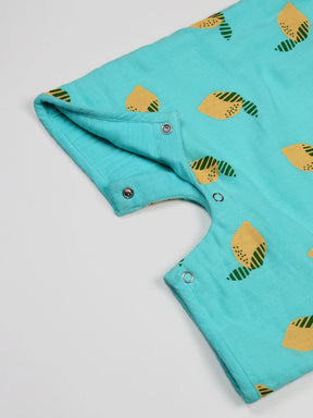 Cool Lemonade Reversible Cotton Romper