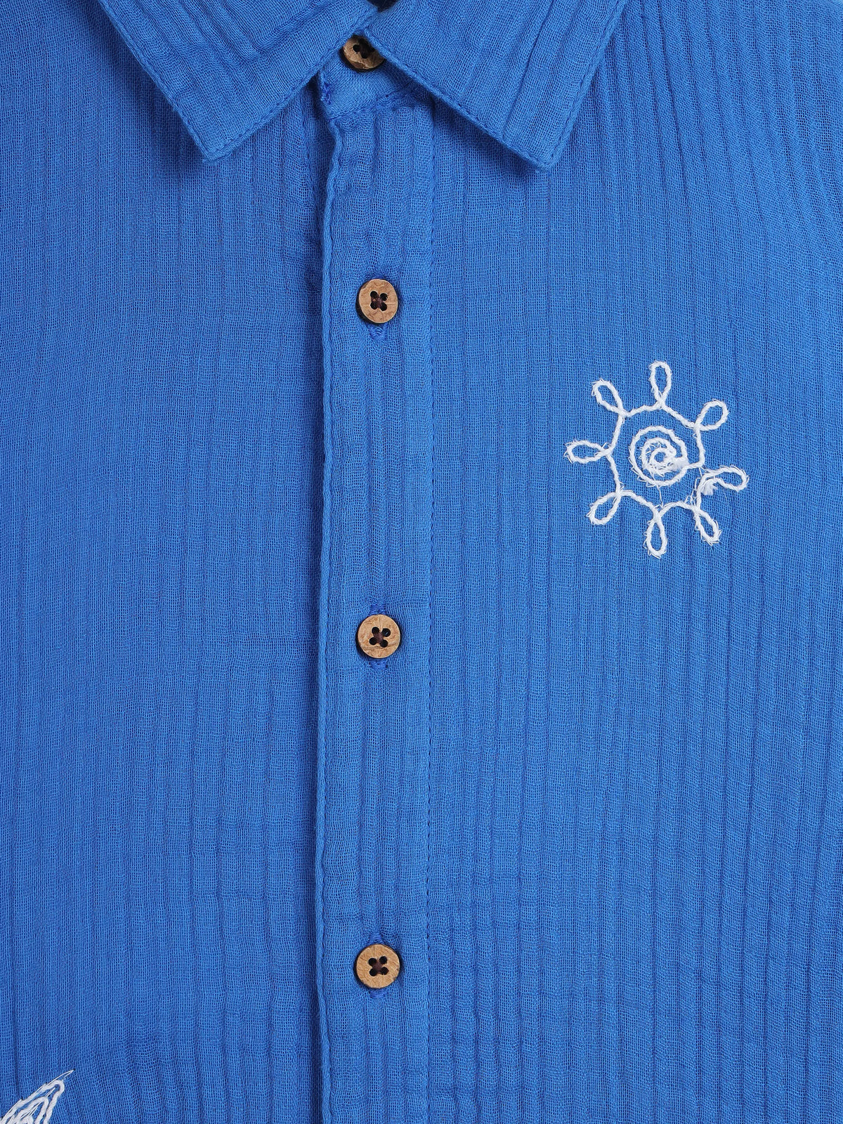 Ocean Breeze Blue Co-ord Set