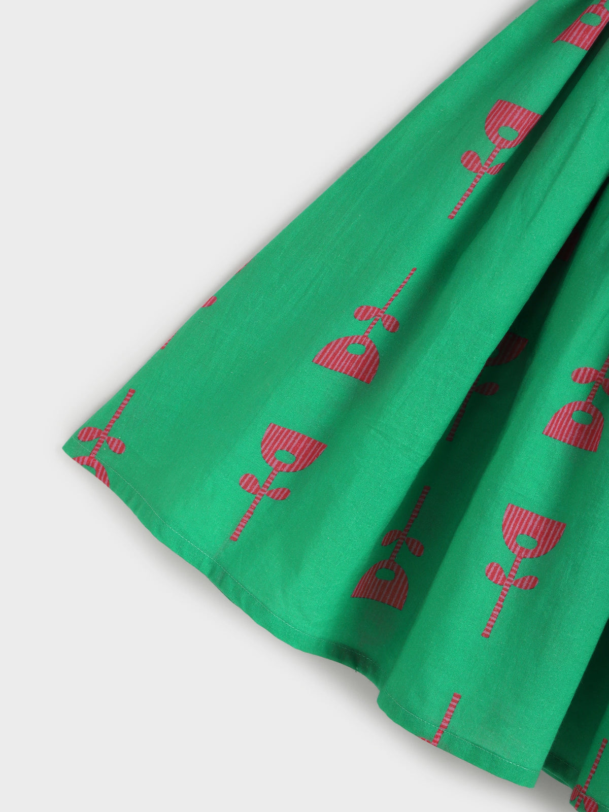 Festive Twirl Skirt Top Set