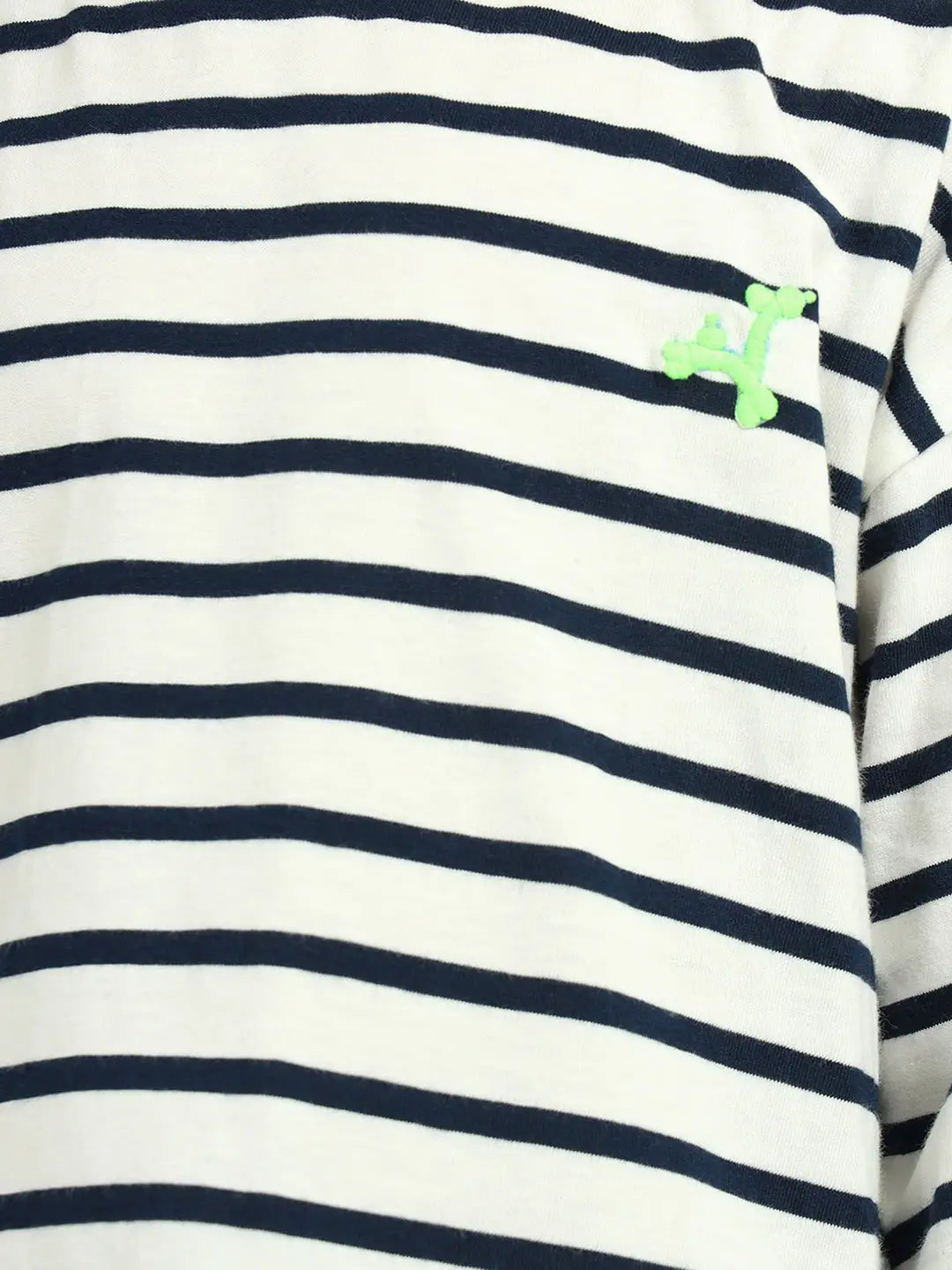 Deep Sea Striped Cotton T-Shirt and Shorts Set
