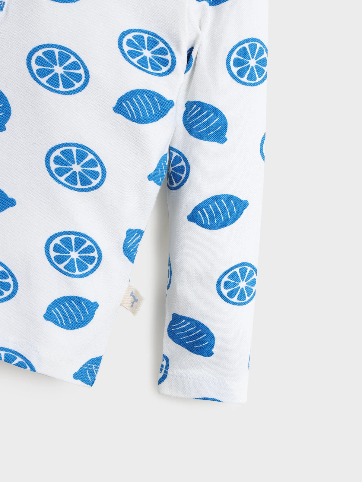 Boys Citrus Print Shirt & Denim Set