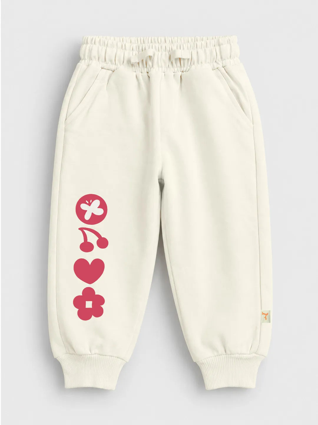 Ecru Terry Joggers