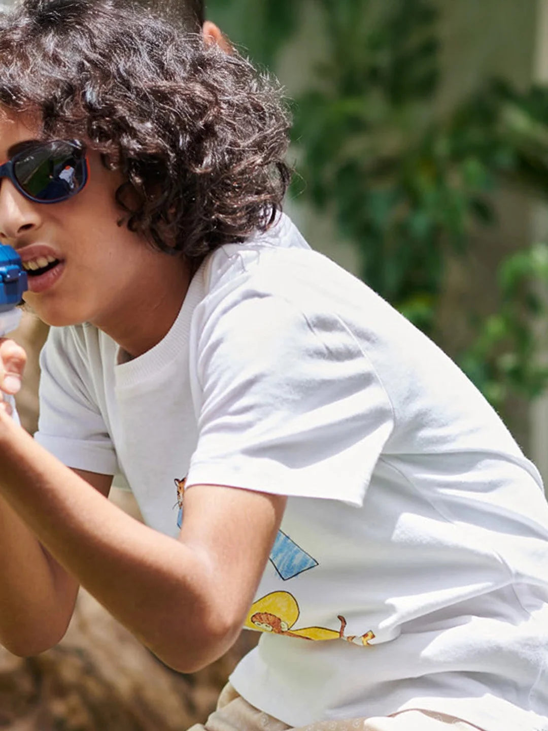 Boys Graphic T-Shirt & Cargo Pants Set