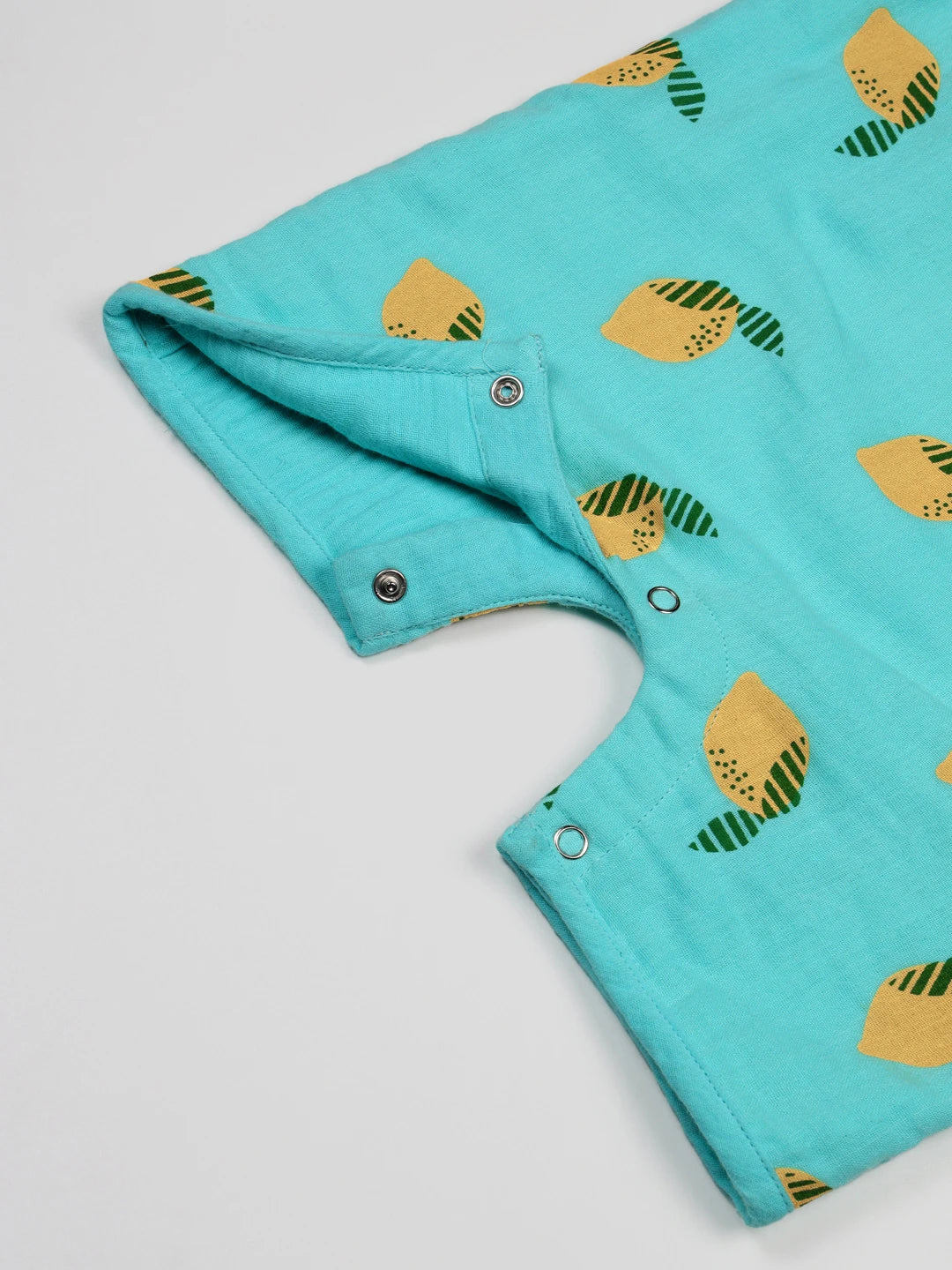 Cool Lemonade Printed Cotton Romper
