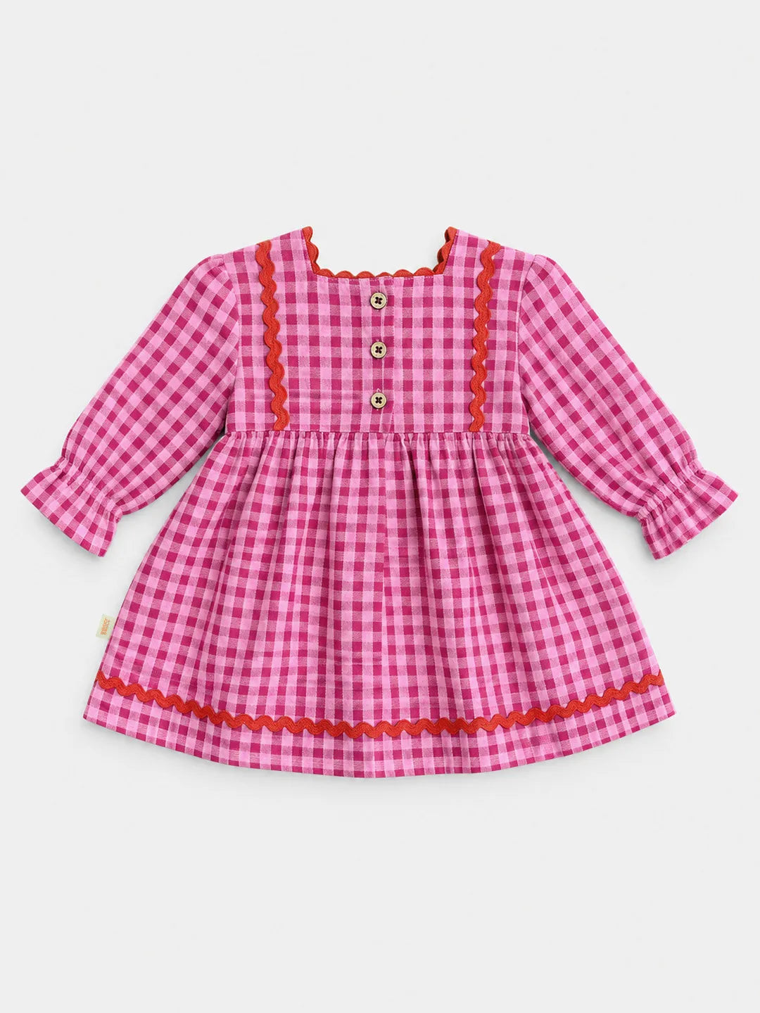 Pink Gingham Dress