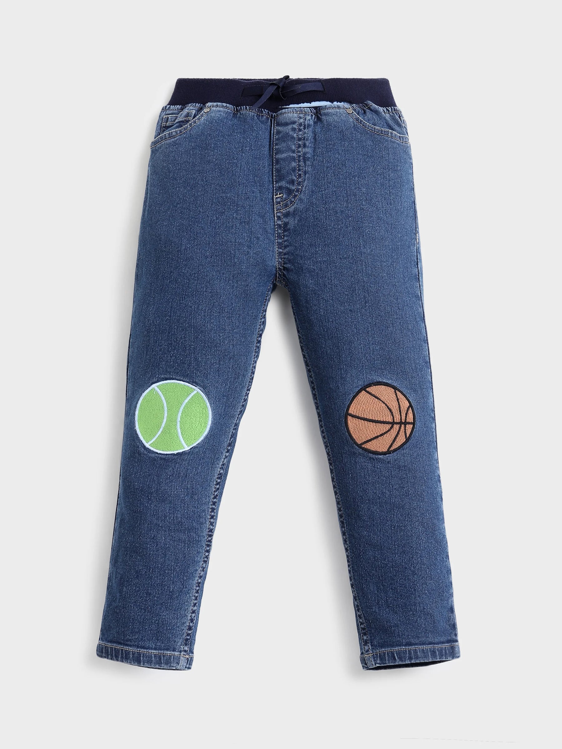 Sunny Day Sporty Tee & Denim Set