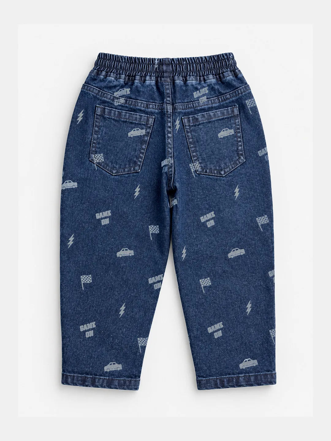 Neon Drawcord Denim
