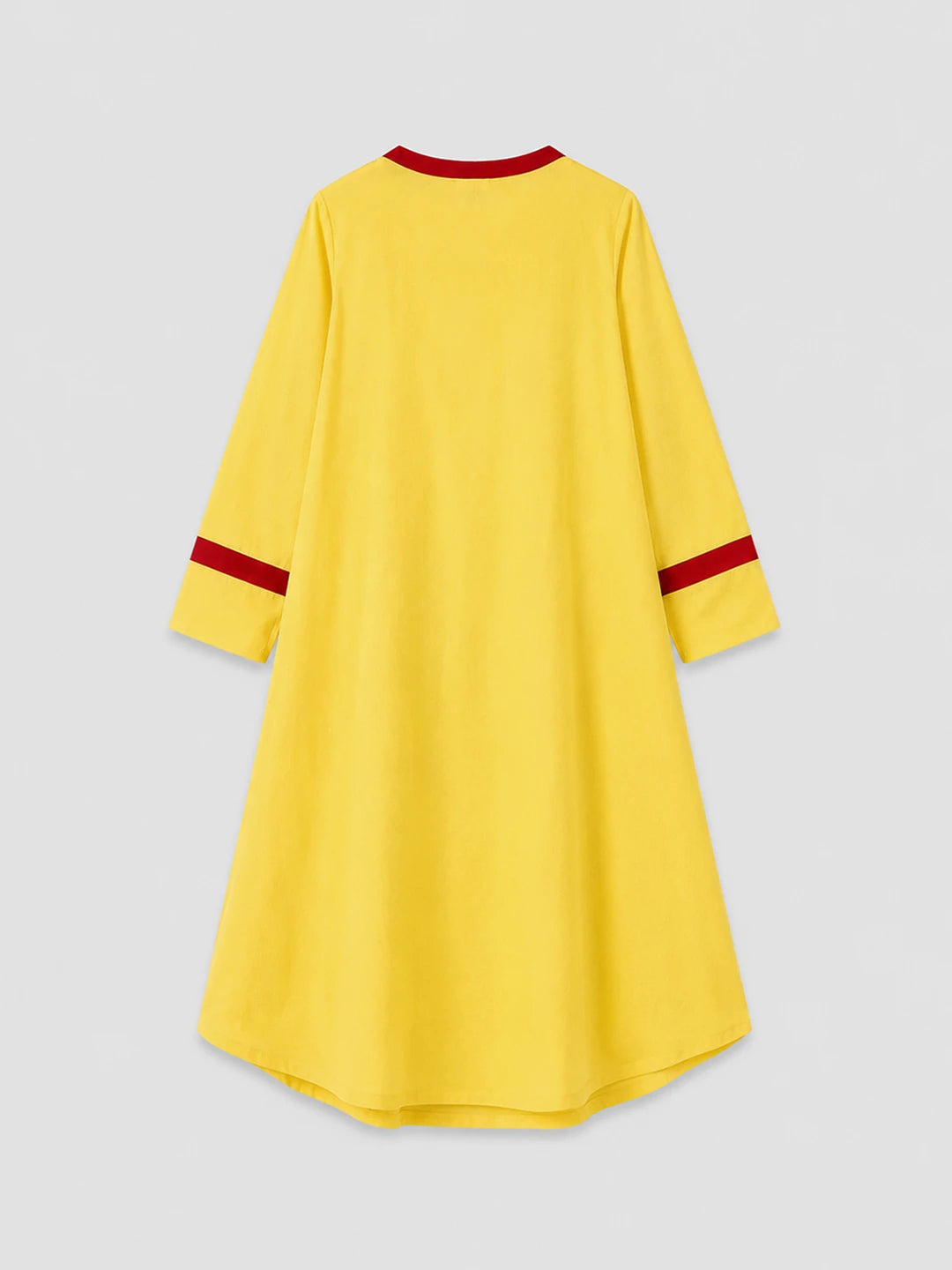 Dress With Yellow Shrug