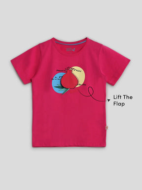Girls Graphic T-Shirt & Denim Set