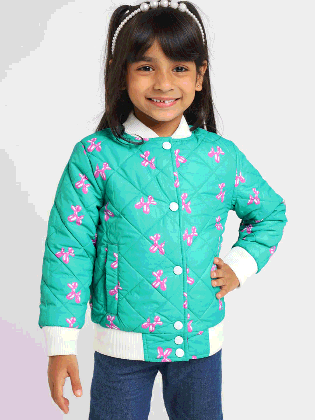 Hey Somersault Reversible Varsity Jacket