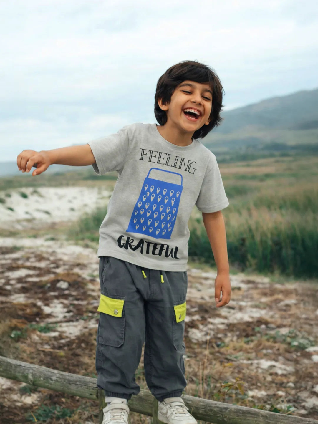 Boys Graphic T-Shirt & Utility Jogger Set